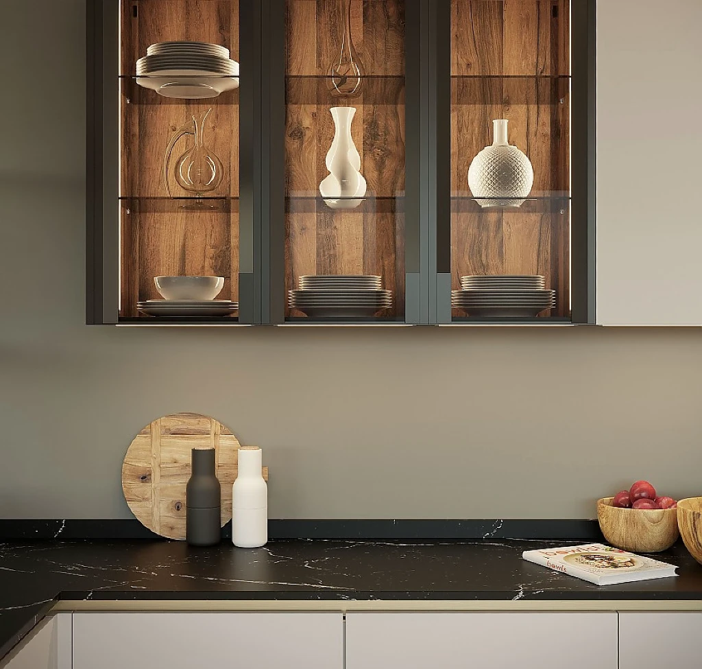 ejemplo de encimera de cuarzo para la cocina