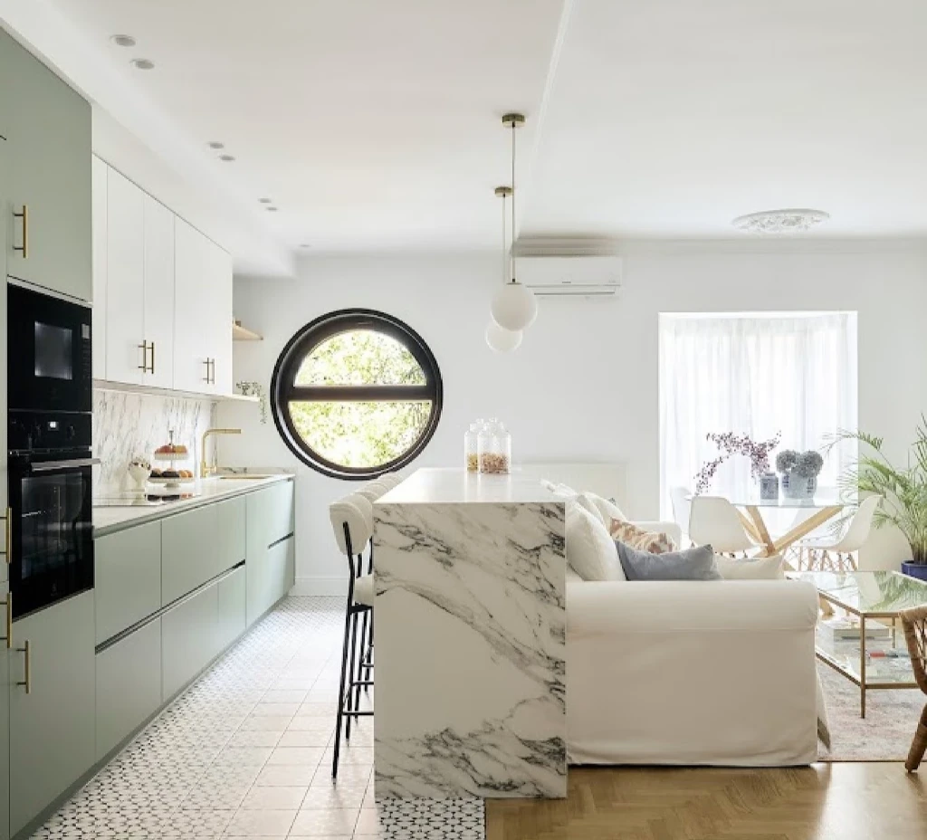 cocina blanca electrica