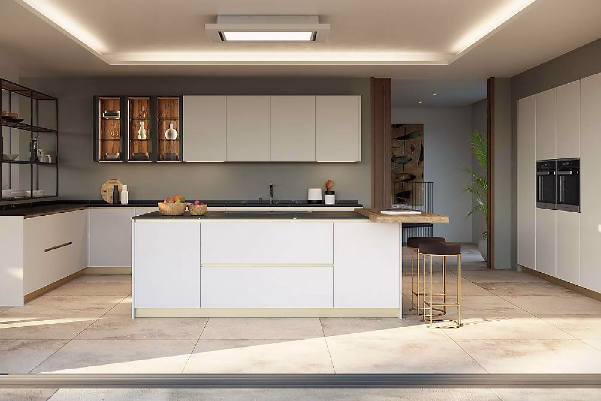 Una isla de cocina, ¡mil usos!