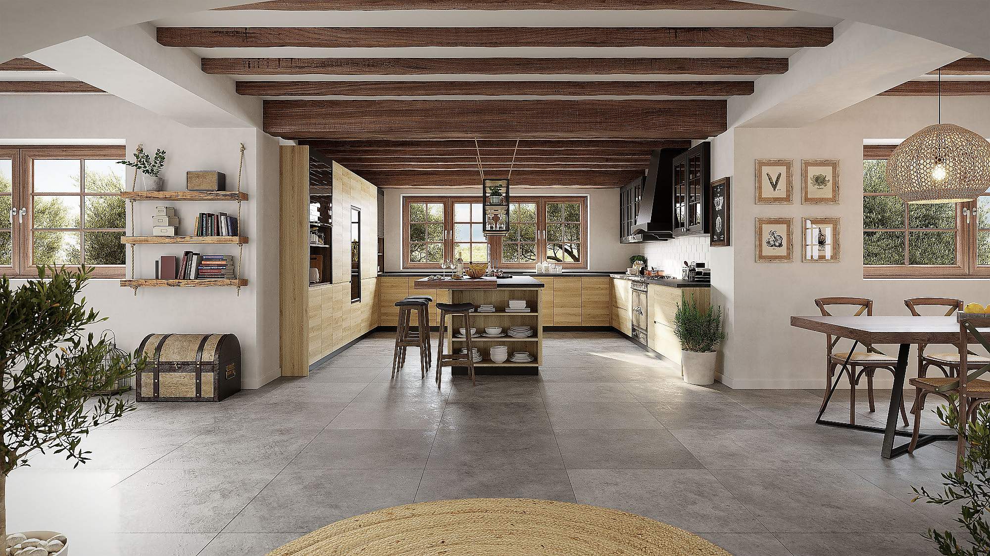 Rideaux ou stores pour la cuisine, qu’est-ce qui est le mieux ?