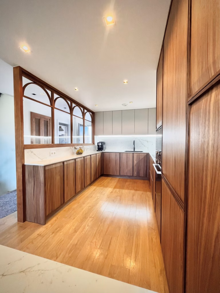 Cocinas con puertas de cristal: una buena idea - Hermanos Rojas - OB Cocinas
