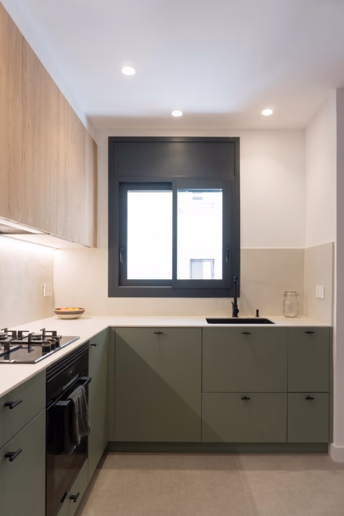 Una cocina de 10 m2 muy bien aprovechada - Sistema Cuina